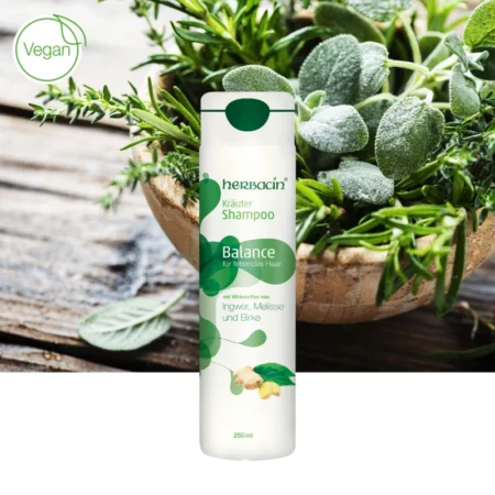 HERBACIN HERBAL SHAMPOO BALANCE FOR OILY HAIR – SILICONE-FREE